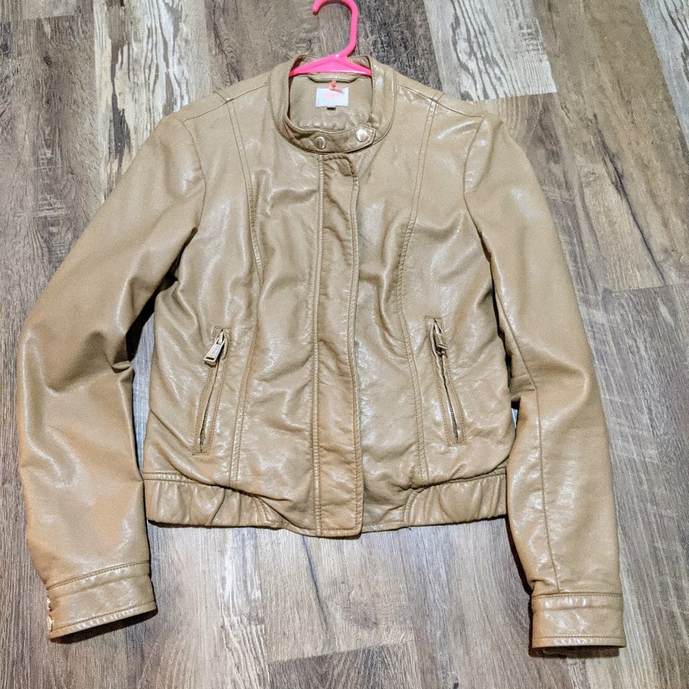 Silvian Heach leather jacket - size XS